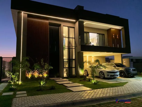 Imagem VENDO CASA LUXUOSA CASA DE 4 SUÍTES COM PISCINA E ÁREA GOURMET PARA VENDA