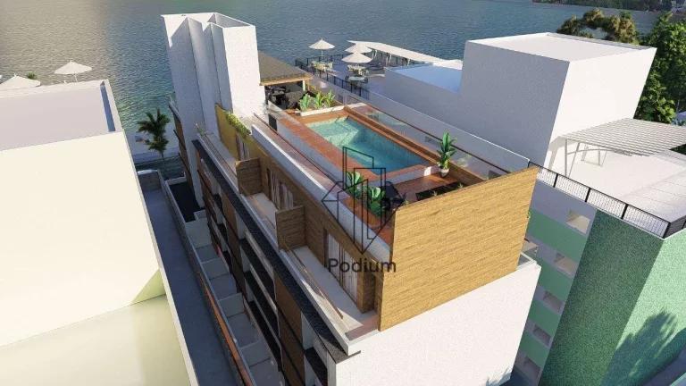 Imagem Flats Térreo com área privativa a beira mar da praia de Cabo Branco - FL0288