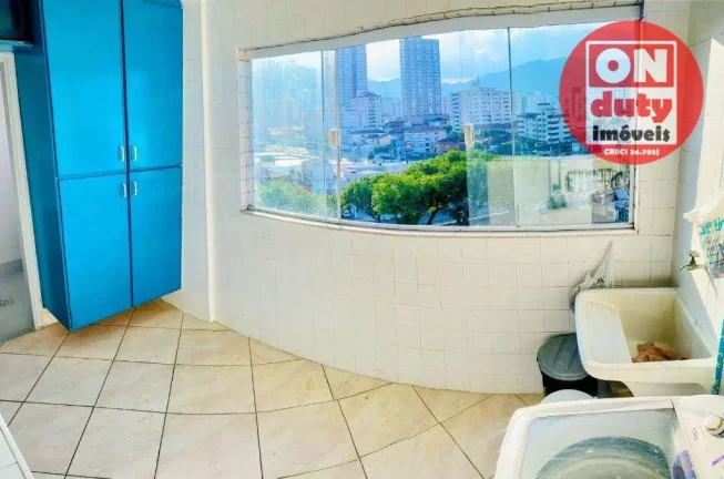 Imagem Apartamento com 3quartos à venda, 165 m² por R$ 950.000 - Gonzaga - Santos/SP