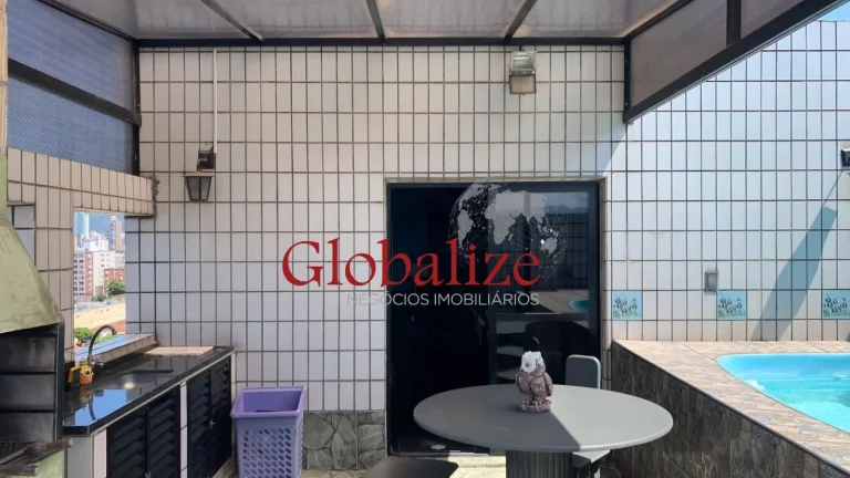Imagem Cobertura Duplex com Piscina e Churrasqueira à venda no bairro da Aparecida em Santos por R$ 905 mil