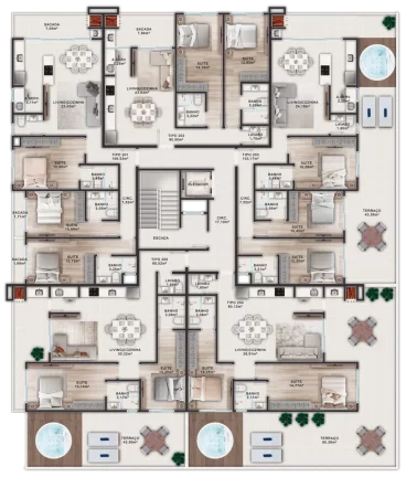 Imagem Serenità Residence - Apartamento à venda no bairro Canto Grande - Bombinhas/SC