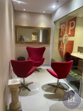 Imagem Sala mobiliada com 85m² para aluguel por R$ 11.9000,00 - Alphaville/SP