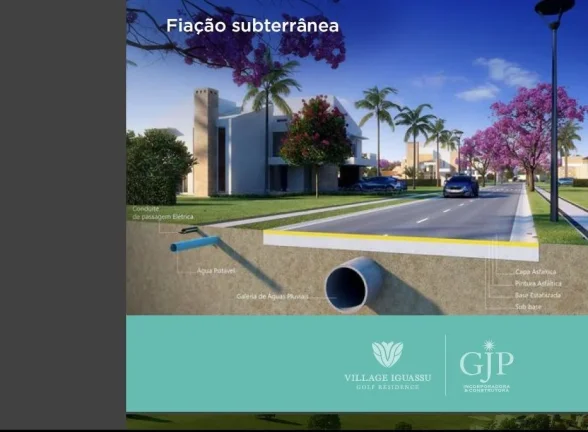 Imagem TERRENO À VENDA NO CONDOMÍNIO VILLAGE IGUASSU GOLF RESIDENCE.