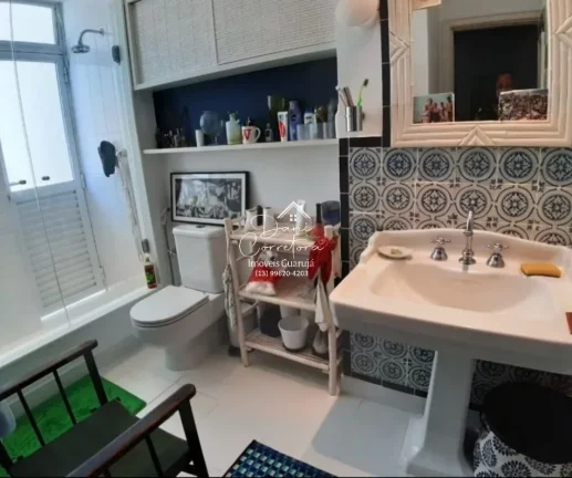 Imagem Imperdível oportunidade! Apartamento à venda em Guarujá-SP, Pitangueiras: 3 quartos, 1 suíte, 2 salas, 2 banheiros, 1 vaga e 170m².