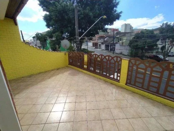 Imagem Sobrado com 3 dormitórios para alugar, 90 m² por R$ 2.000,00/mês - Parque Marajoara - Santo André/SP