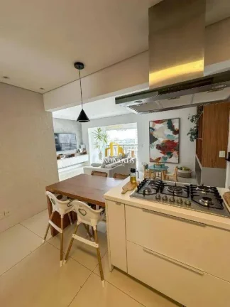 Imagem Apto 106m vista livre andar alto Cond Auge Home Resort Centro SBC