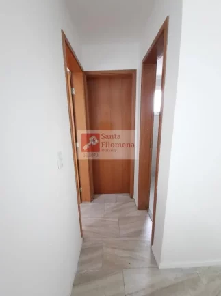 Imagem Cobertura para Locação em Santo André, Vila Tibiriçá, 2 dormitórios, 1 banheiro, 1 vaga
