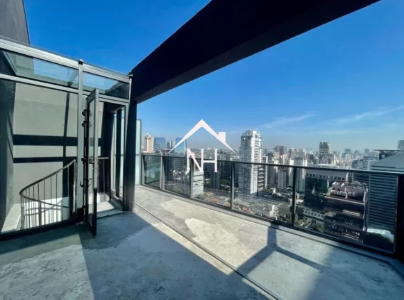 Imagem Cobertura duplex de 77m c/2 varandas, 1 vaga, academia, piscina aquecida, quadra squash, brinquedoteca, espaço gourmet, pet place, sauna, pista cooper