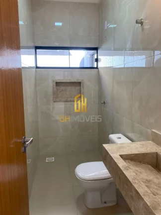 Imagem Casa com 3 quartos no Residencial Antônio Barbosa , em terreno com 150m² com 105m² de área const...