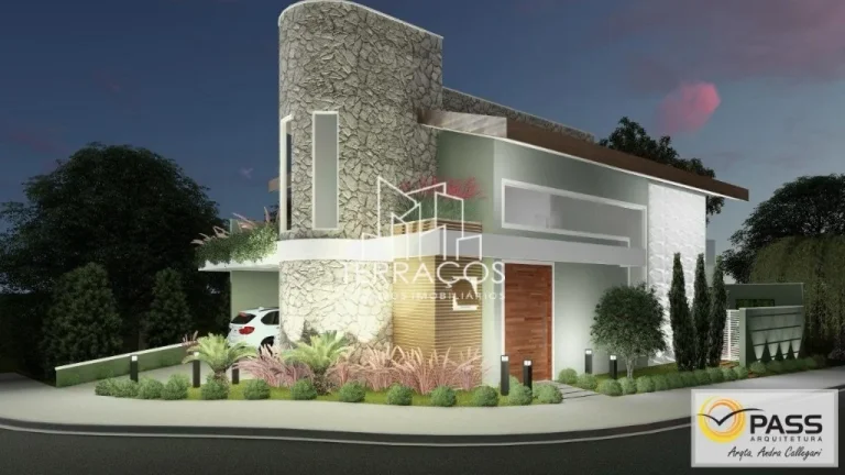 Imagem SOBRADO DE ESQUINA À VENDA - CONDOMÍNIO RESERVA ERMIDA I - 3 SUÍTES - 275 M² DE CONSTRUÇÃO