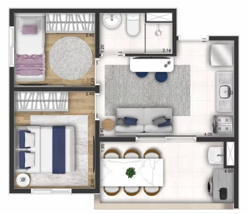 Imagem Apartamento à venda no bairro Jardim Taquaral - São Paulo/SP