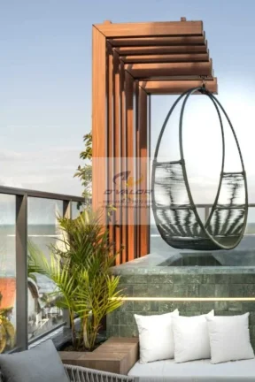 Imagem Vendo Flat, Mobiliado, com 30 m², no Jardim Oceania