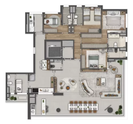 Imagem Apartamento em Brooklin Novo - São Paulo SP