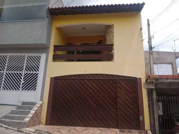 Imagem Sobrado com 3 dormitórios à venda por R$ 450.000,00 - Jardim do Castelo - Ferraz de Vasconcelos/SP
