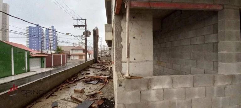 Imagem Apartamento com 1 dormitório à venda, 46 m² por R$ 302.832,12 - Vila Caiçara - Praia Grande/SP