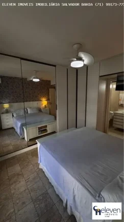 Imagem EXCLUSIVA COBERTURA COM ENERGIA SOLAR NA PITUBA 4/4 UMA SUITE , INFRA , PISCINA INTERNA  E TRÊS VAGAS 
