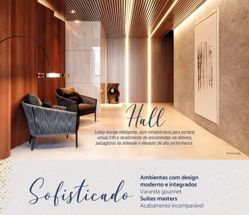 Imagem Viva com conforto e praticidade neste apartamento de alto padrão, localizado no coração de Guarap...
