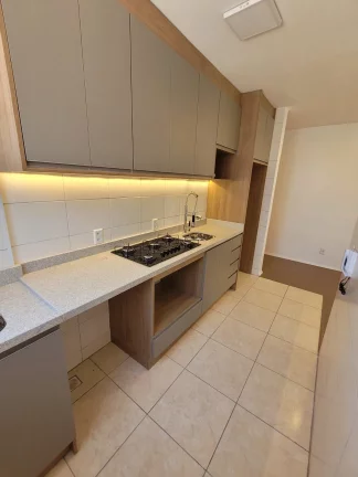 Imagem Lindo Apartamento de 2 quartos em Novo Hamburgo com móveis Planejado e sacada com churrasqueira.