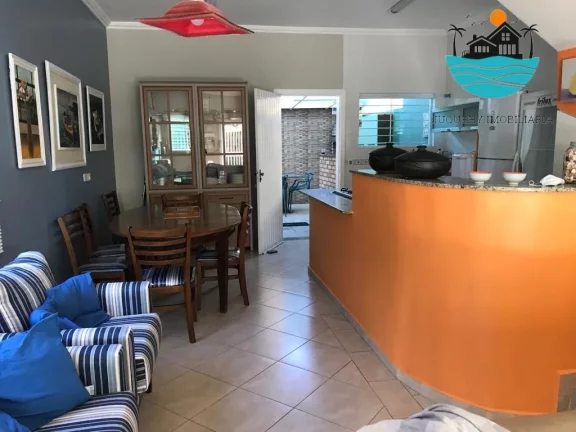 Imagem Venda Casa Juquehy, com 3 dormitórios, sendo 1 suíte, 2 vagas, 850m da praia, escritura de posse | Juquehy Imobiliária.