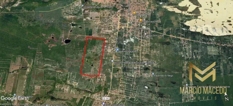 Imagem Terreno à venda, 1252102 m² por R$ 6.500.000,00 - Poço Doce - Paracuru/CE