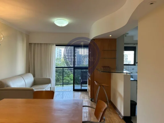 Imagem Apartamento para locação em Higienópolis, São Paulo-SP! 2 quartos, 1 suíte, 2 salas, 2 banheiros, 1 vaga de garagem e 75m² de área.