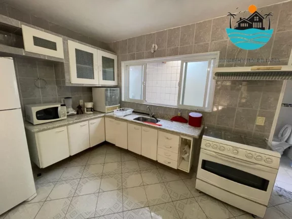 Imagem Casa Aluguel Temporada em Juquehy, max. 6 pessoas, na av. da praia. 100m da praia, 2 dormitórios, 2 banheiros, 2 vagas | Juquehy Imobiliária