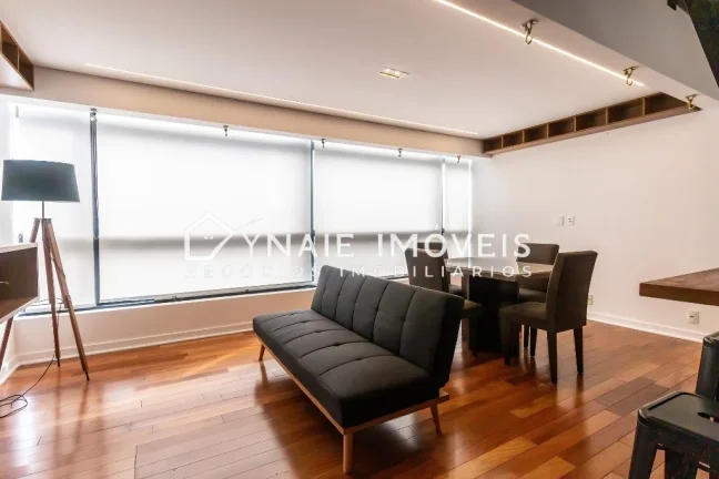 Imagem Apartamento para locação no Brooklin Paulista, São Paulo-SP - 1 quarto, 1 suíte, 1 vaga de garagem e 64m² de área!