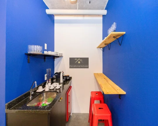 Imagem CONJUNTO COMERCIAL ALTO DA BOA VISTA 41,00 M 13 OPOSTOS DE TRABALHO REFORMADO COPA RECEPÇÃO VARANDA CONDOMÍNIO EXCELENTE PADRÃO 1 BANHEIRO 1 VAGA