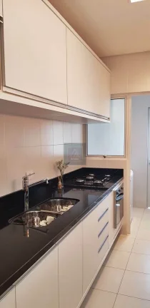 Imagem Apartamento 3 quartos com suíte. 82,76 m². 1 vaga. Sacada com churrasqueira.