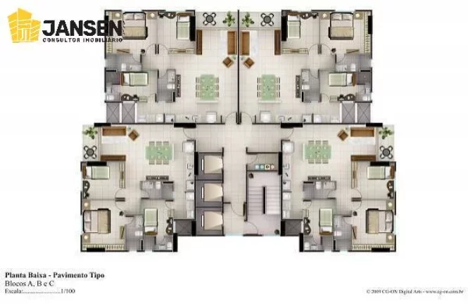 Imagem JARDIM MICHELANGELO, COBERTURA DUPLEX NO MELHOR NO MELLHOR DO BESSA