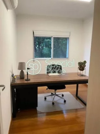 Imagem Ãtimo apartamento Ã  venda no Brooklin - Ãrea: 167,00mÂ² - Living amplo com terraÃ§o na copa das Ã...