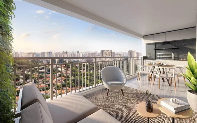 Imagem Apartamento Garden à venda em São Paulo, Lapa, com 3 quartos, 174,9m2