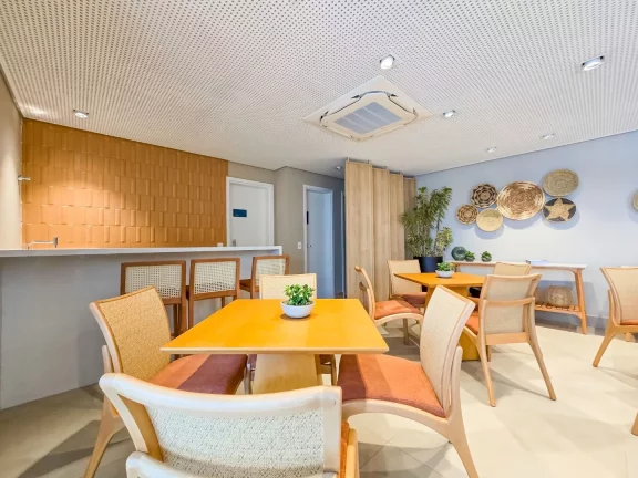 Imagem Apartamento à venda, com 3 dormitórios 1 suíte 110m² 2 vagas- Riviera de São Lourenço - Bertioga/SP