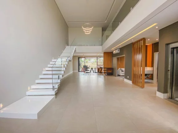 Imagem Sobrado Alto Padrão com 4 dormitórios à venda, 358 m² por R$ 4.500.000 - Condomínio Residencial Duas Marias - Indaiatuba/SP