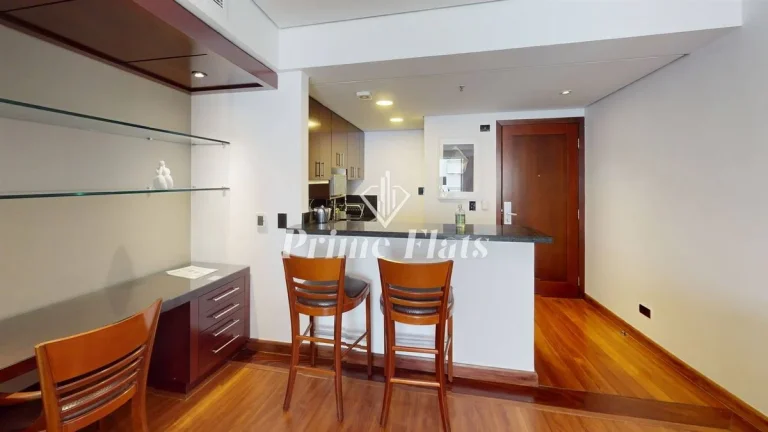 Imagem Flat disponível para locação no Etoile Hotels George V Itaim Bibi, com 60m², 1 dormitório e 1 vaga de garagem