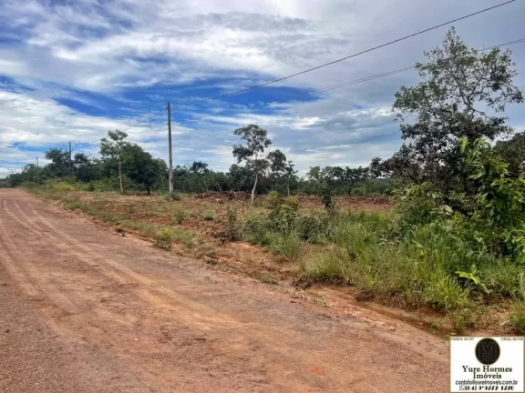 Imagem Chácaras Parceladas com Área Verde e o Rio Pirapitinga
