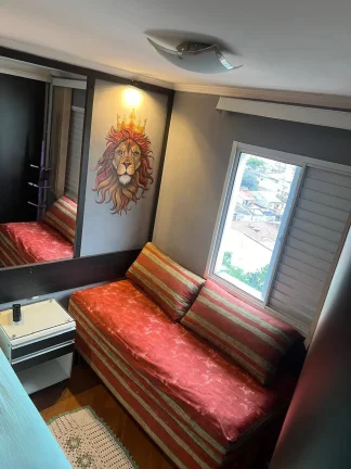Imagem Apartamento ao lado da Estação Oratório Monotrilho - 70 m² - Sala ampliada - 2 Dormitórios - 1 Suite - 2 Banheiros - 2 Vagas - Lazer Completo