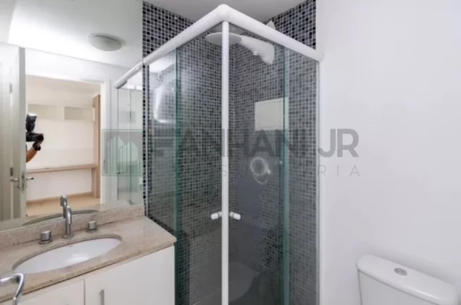Imagem Apartamento para locação em São Paulo-SP, bairro Ibirapuera: 1 quarto, 1 suíte, 2 salas, 1 vaga de garagem, 37m².