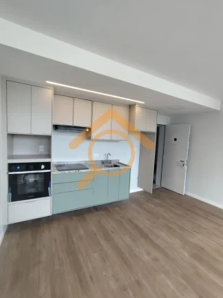 Imagem Apartamento à venda no Brooklin, São Paulo-SP: 1 quarto, 1 suíte, 2 banheiros, 1 vaga, 48m². Condomínio Extension Berrini.