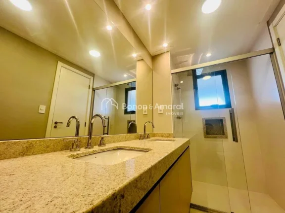 Imagem Apartamento novo no Residencial Sartoria Taquaral em Campinas.
 andar alto com uma linda vista panor...