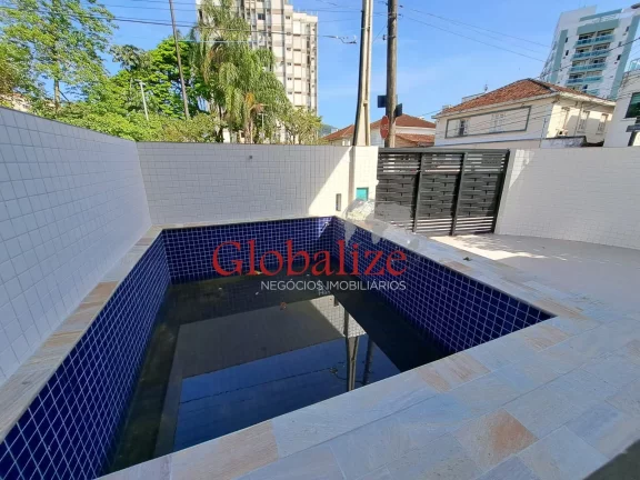 Imagem Sobrado à Venda com 140m², 3 Quartos, Piscina, Churrasqueira por R$1.440.000,00 no bairro da Vila Belmiro em Santos