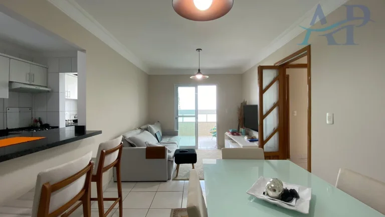 Imagem Apartamento Frente Mar na Vila Caiçara em Praia Grande