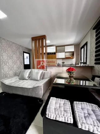 Imagem Casa em Condomínio para Venda em Santo André, Vila Príncipe de Gales, 2 dormitórios, 2 suítes, 3 banheiros, 2 vagas