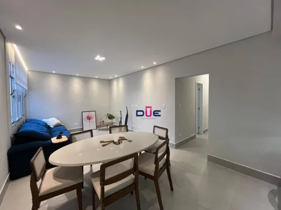 Imagem Apartamento com 3 dormitórios à venda, 120 m² por R$ 675.000,00 - Gonzaga - Santos/SP
