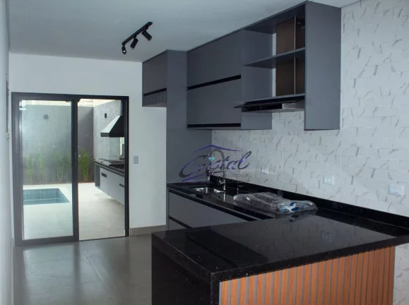 Imagem Casa com 3 dormitórios à venda, 153 m² por R$ 1.170.000 - Alphaville - Santana de Parnaíba/SP