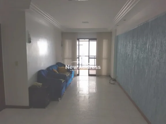 Imagem Amplo apartamento de 132 m², sol da manhã, último andar, 3 quartos, suíte com banheira, lazer completo, a 3 quadras do mar em Itapoã.