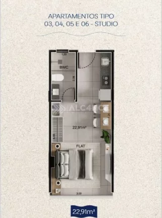 Imagem Apto - 1 Quarto - 29,5 m² - Intermares, Cabedelo/PB