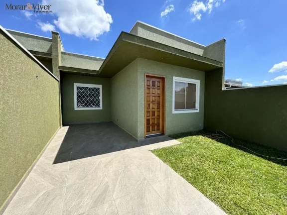 Imagem Casa para Venda em São José dos Pinhais, Santo Antônio, 3 dormitórios, 1 banheiro, 2 vagas