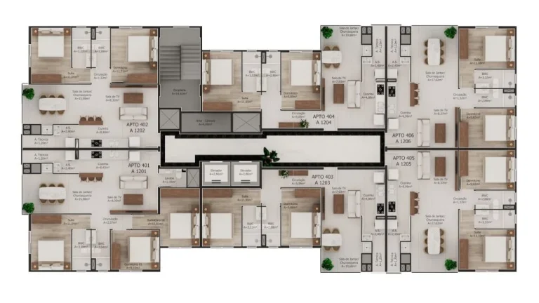 Imagem Home club na planta, apartamentos a venda, São Francisco