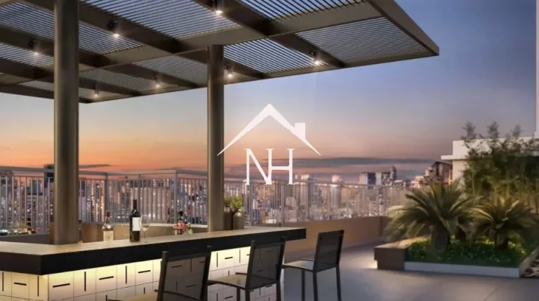 Imagem apartamento de 56m com dormitório e terraço,Churrasqueira,Cinema,Piscina,Salão de festas,Redário,coworking Bicicletário,Coworking,fitnss,lavanderia